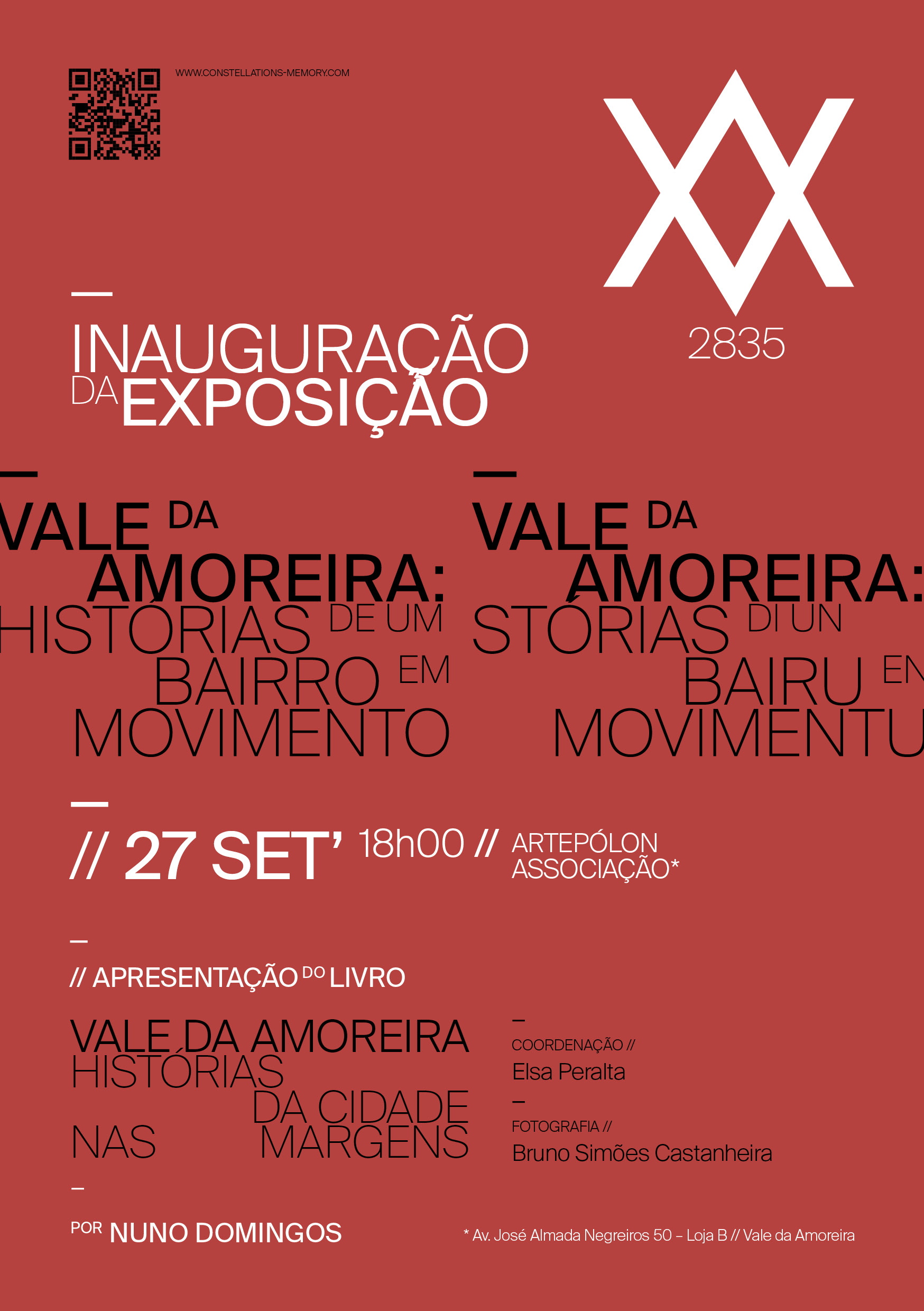 Vale da Amoreira: Histórias da Cidade nas Margens